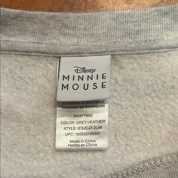 Minnie Mouse Chenille Patch Sweatshirt - Picture 2 of 9